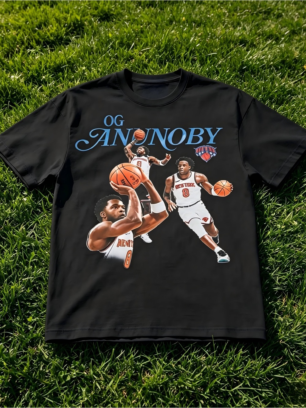 Kith For The New York Knicks Og Anunoby Legend Tee Graphic T-shirt unisex
